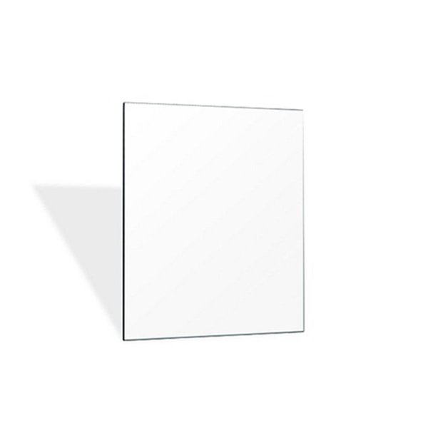Daphnes Dinnette Ember Heating Panel Glass White Frameless DA2494248